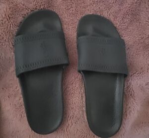 Black Slide Sandals - Classic Men's Comfort
